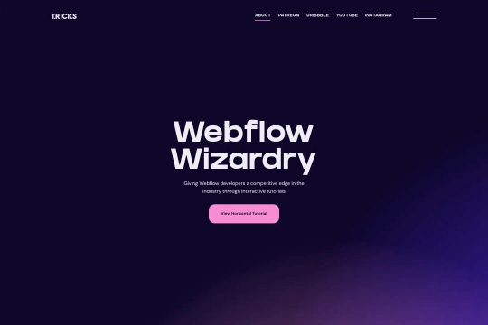 GSAP Horizontal Scroll Section Webflow cloneable