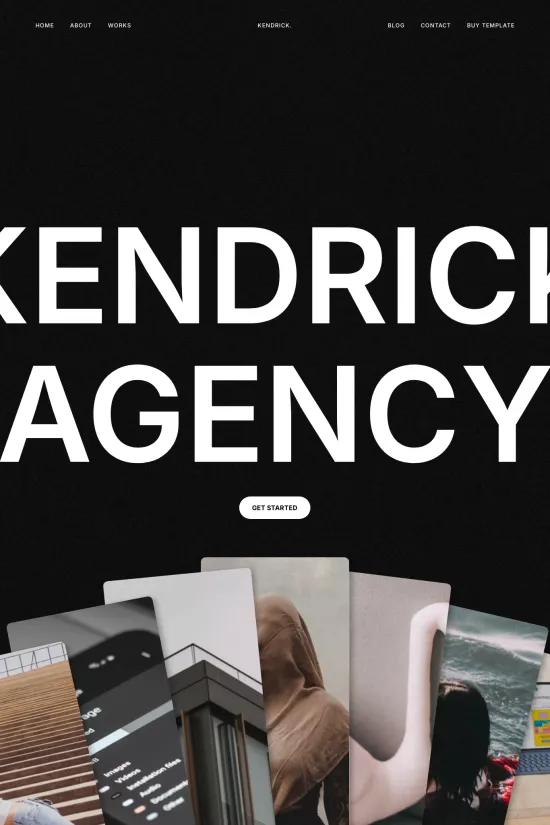 Marketing Agencies Dark Modern Webflow Website Template