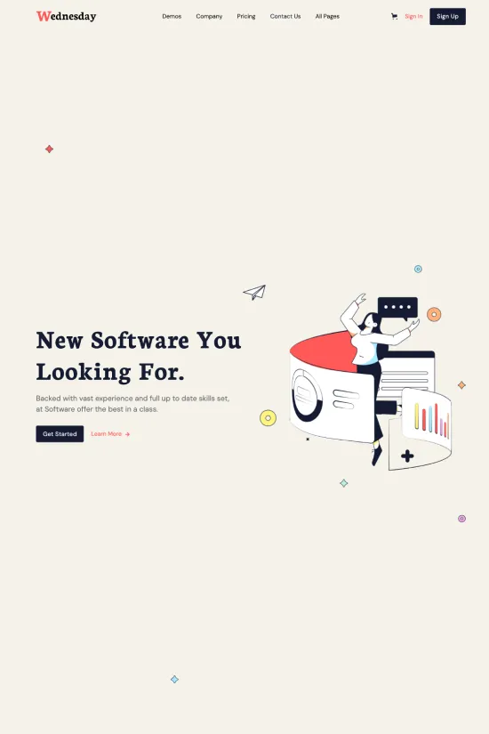 Bold Vermilion Technology Webflow Website Template