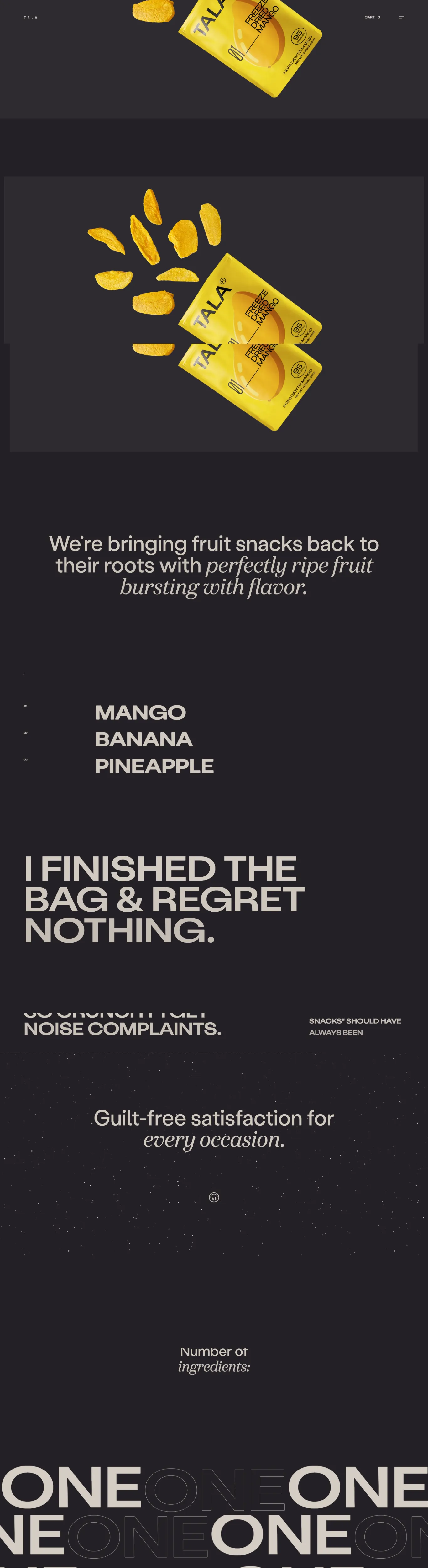 Modern Yellow Sans-serif Food & Beverage Webflow site example