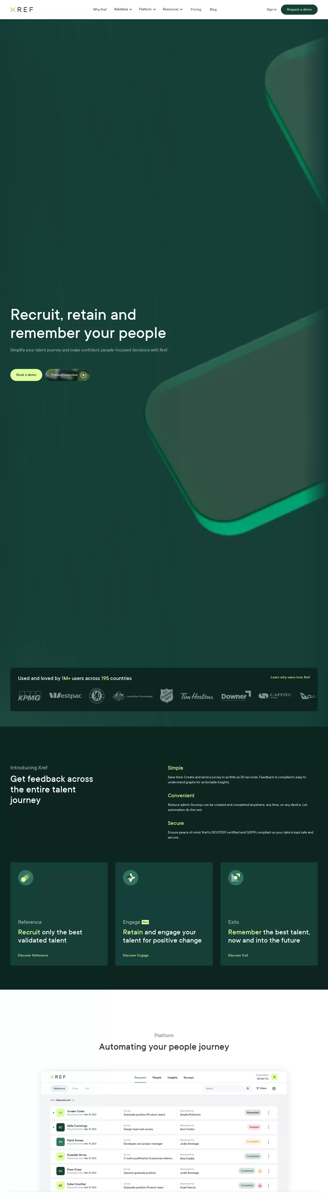 HR Professional Webflow Website Example