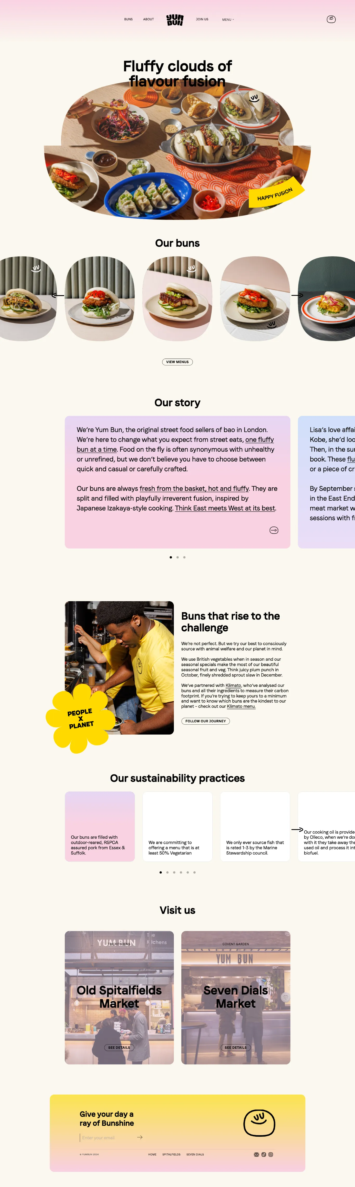 Modern Food & Beverage Webflow Site Example