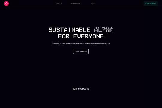 Ribbon Finance Rebuild Webflow cloneable