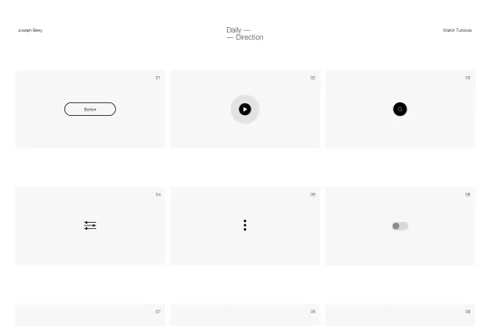 Premade Interaction Elements Webflow cloneable