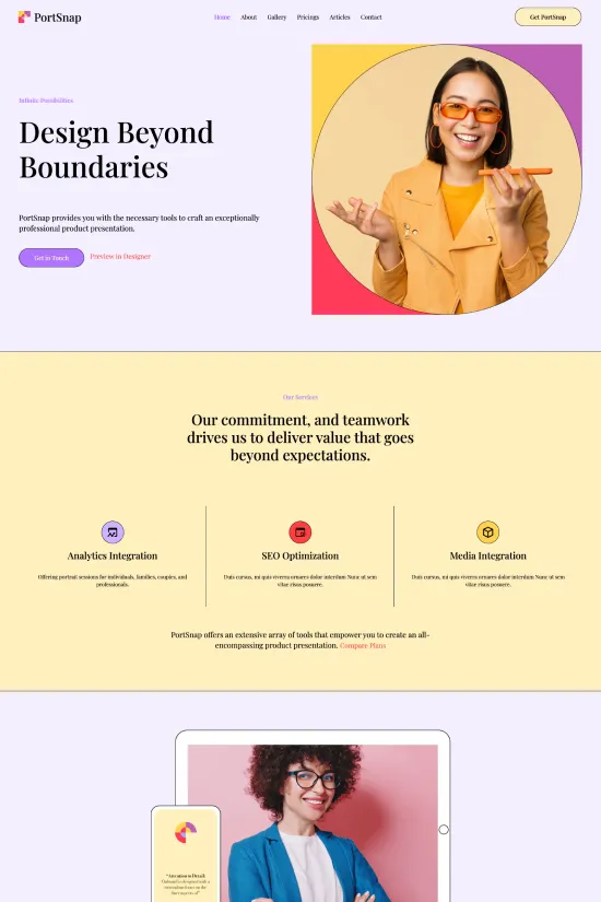 Vibrant Yellow Modern Creative Agencies Webflow website template