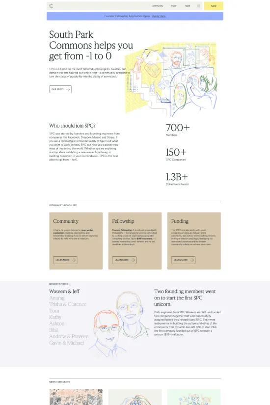 Professional Services Webflow Minimalist Website Example