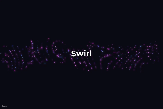 Swirl Animation Canvas Backgrounds Webflow cloneable