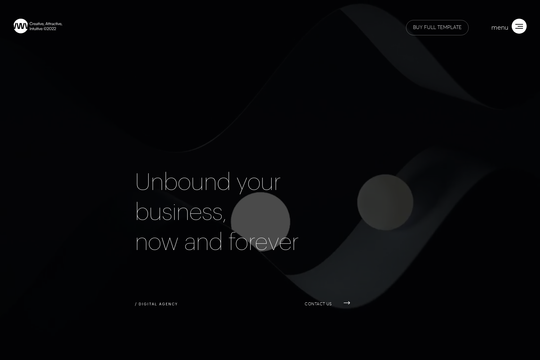 The Agency Webflow Template cloneable