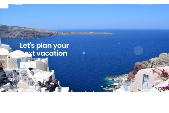 Travel agency template Webflow cloneable