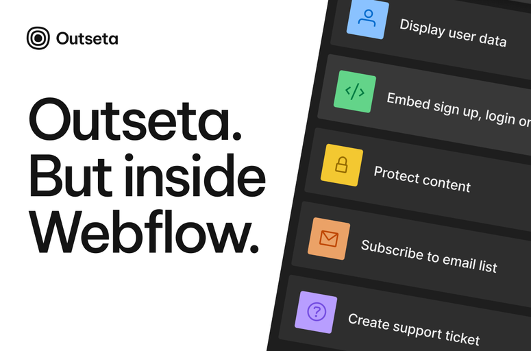 Discover how Outseta, an all-in-one membership software solution, empowers Webflow app designers & developers. Streamline operations, lower costs, and enhance user engagement seamlessly within the Webflow platform. Optimize your Webflow app with Outseta.