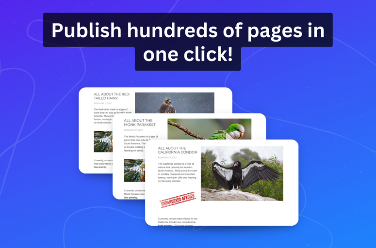 Streamline SEO content creation with PageFactory, a revolutionary Webflow app. Automate content generation, target multiple keywords, and boost website performance effortlessly. Ideal for Webflow designers and developers seeking efficiency and enhanced SEO strategies.