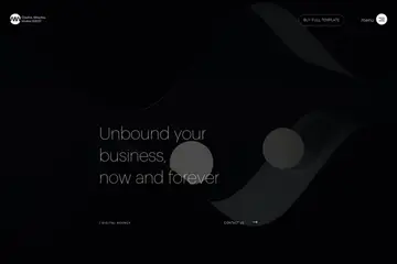 The Agency Webflow Template