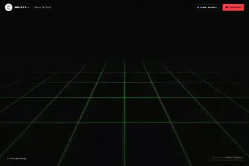 Retro 3D Grid Animation