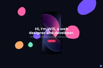 Spline.js 3D Interactive Background