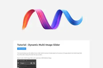 Dynamic CMS Multi Image Slider