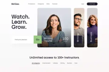 Online Learning Platform Template