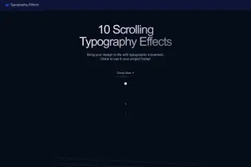 GSAP On-scroll Type Animations