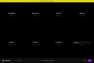 Typed.js text animations