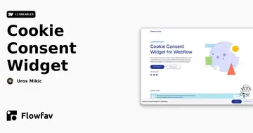Cookie Consent Widget