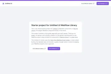 Untitled Relume Library UI Kit