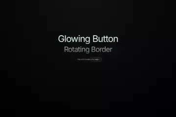 Glowing button effect