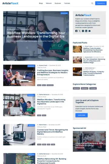 Article FlowX