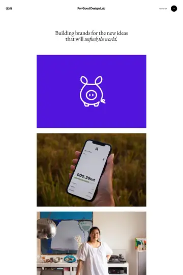 For Good Design Lab