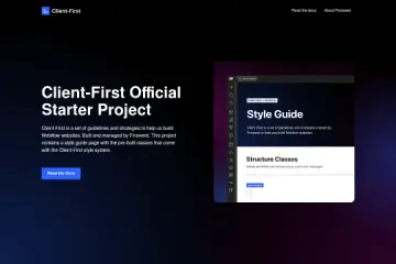 Client First Styleguide