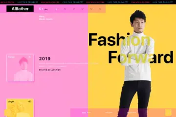 Fashion portfolio slider