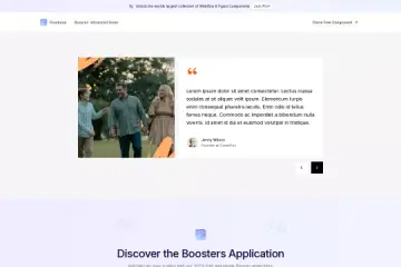 Flowbase testimonial slider