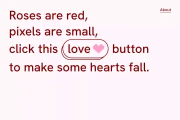 Interactive Matter.js Button Effect