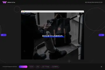 Full Screen Navigation Menu