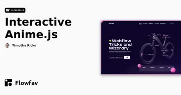 Interactive Anime.js
