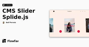 CMS Slider Splide.js