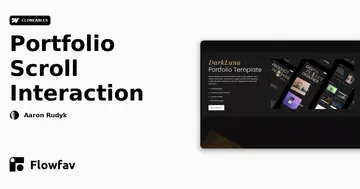 Portfolio Scroll Interaction