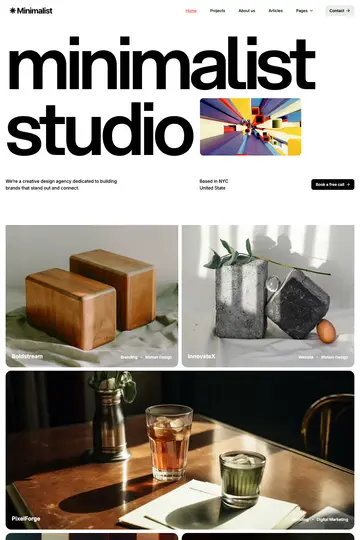 Minimalist Studio
