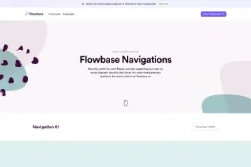 Premade Navigation components