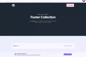 Footer Design Collection