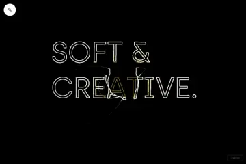 3D Particle Text Animation