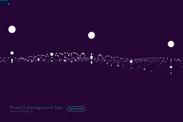 Three.js Wave Animation