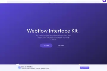 Webflow UI Kit