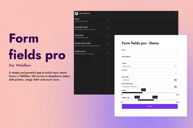 Form Fields Pro
