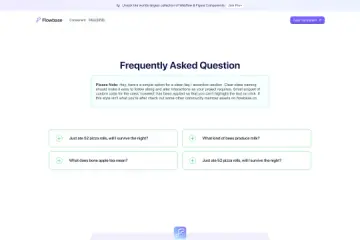 FAQ Accordion Interaction